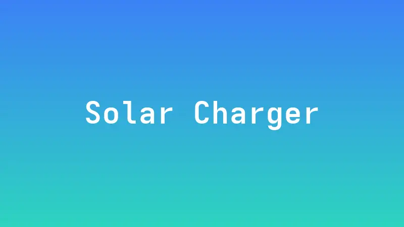 Solar Powered Power Bank logo
