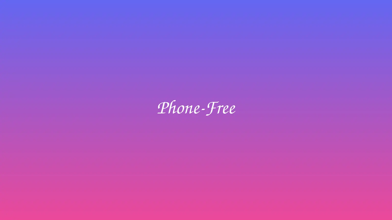 Phone-Free Bedroom logo